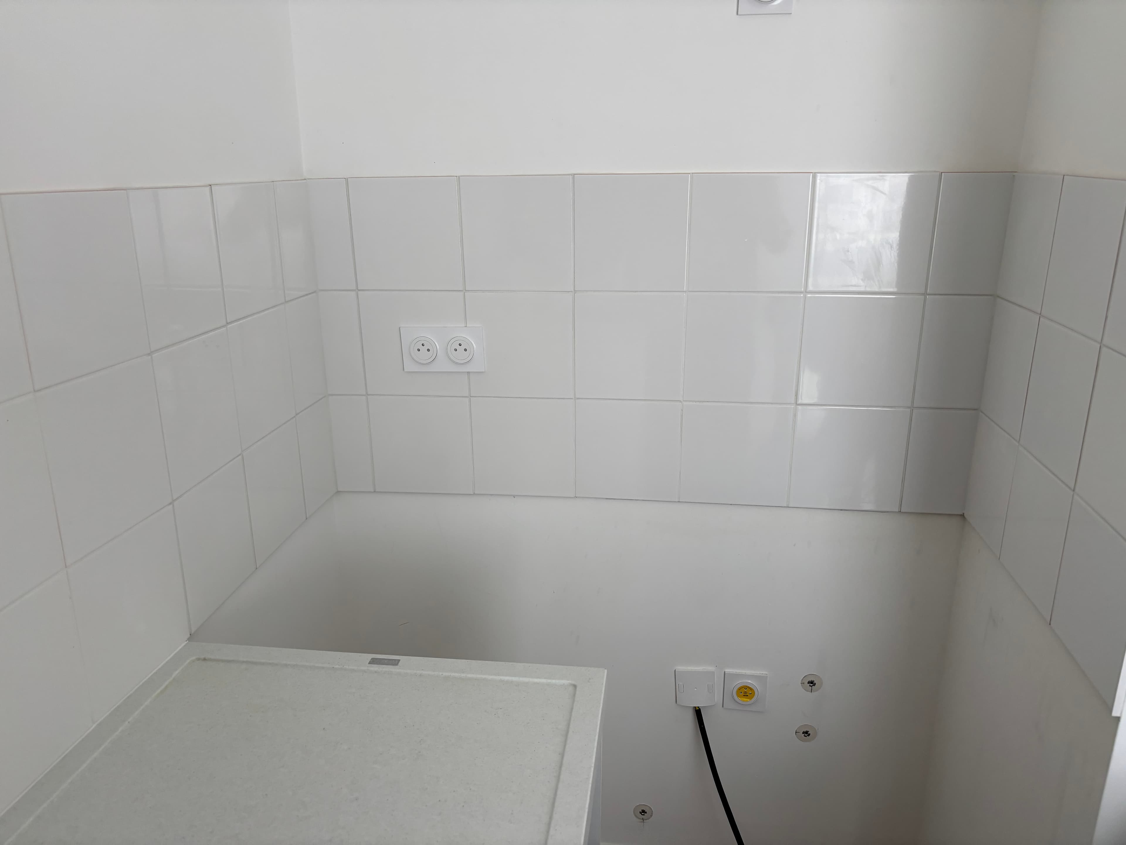 Fourniture et pose de faience dans une cuisine